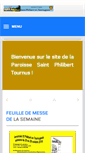 Mobile Screenshot of paroisse-saint-philibert-tournus.fr
